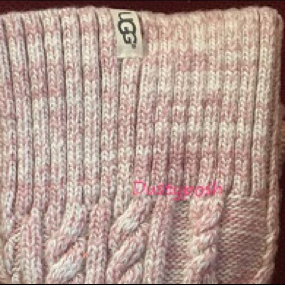 UGG Cable Knit Over Knee Socks Thigh High Boot OTK - Picture 5 of 5